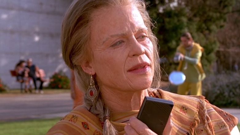 Linda Hamilton as old Sarah Connor in Terminator 2: Judgment Day