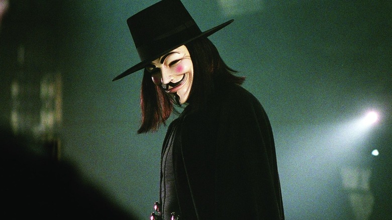 V (Hugo Weaving) from V for Vendetta