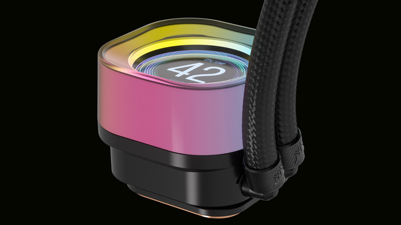 iCUE LINK H100i RGB AIO Liquid CPU Cooler CPU water brick