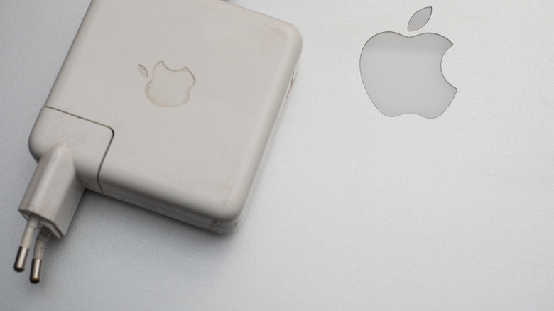 Bent prongs on a MacBook charger