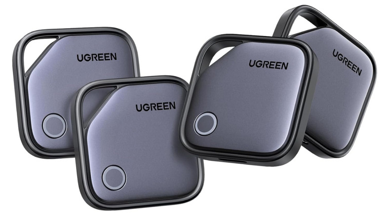 A four-pack of Ugreen FineTrack G smart trackers