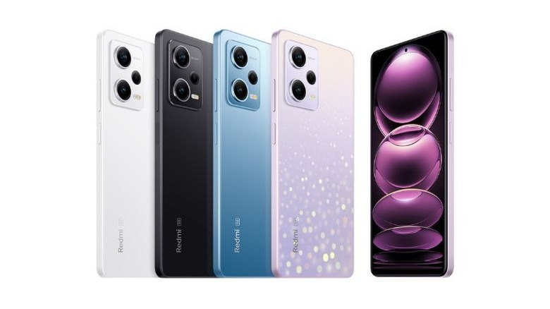 Different colors of the Redmi Note 12 Explorer Edition