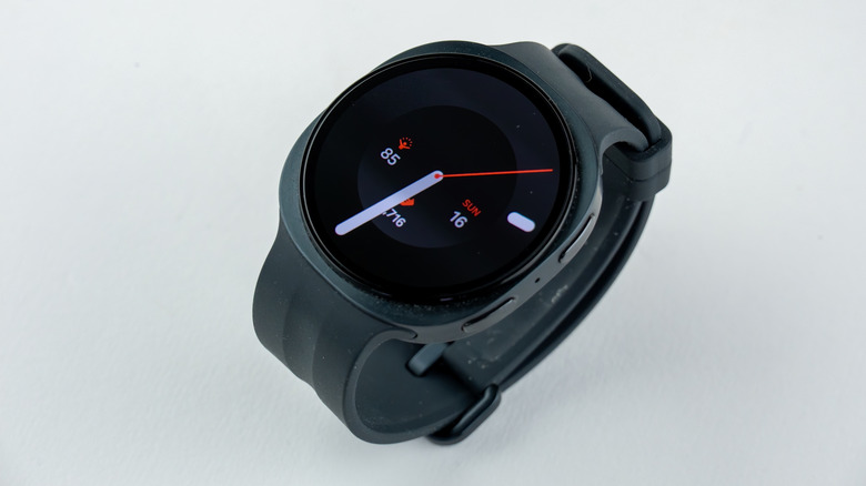 A Samsung Galaxy Watch 9 agains a light background