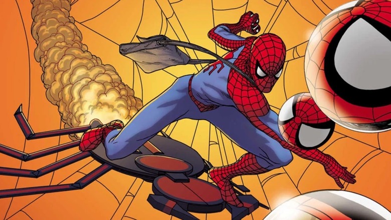 Spider-Man on Spider-Glider
