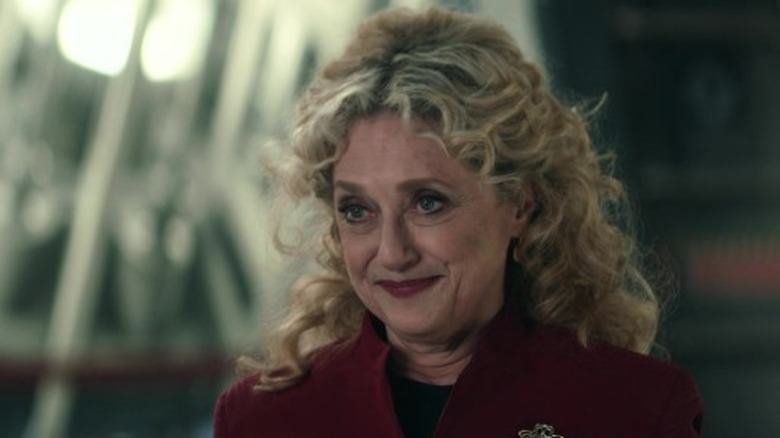 Commander Pelia smiling in Star Trek: Strange New Worlds