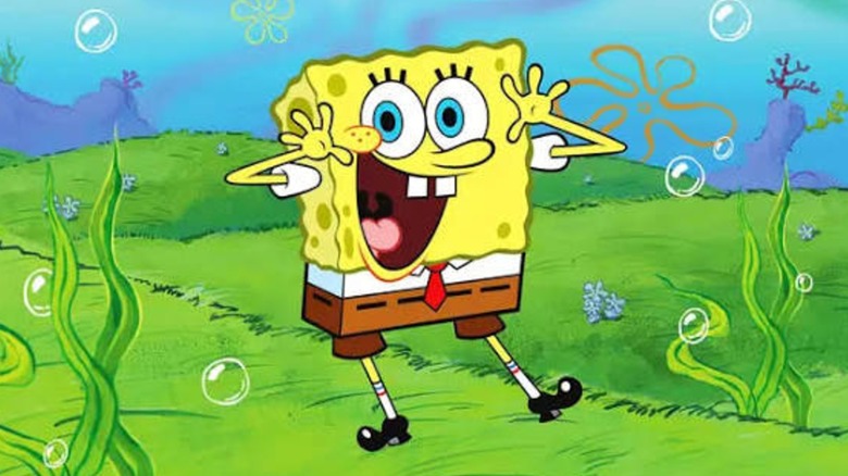 Banner image of SpongeBob SquarePants in field
