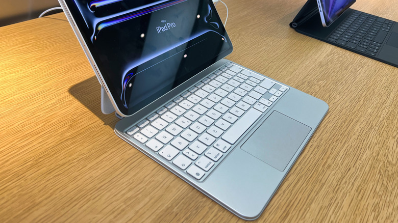 The iPad Air's Magic Keyboard.