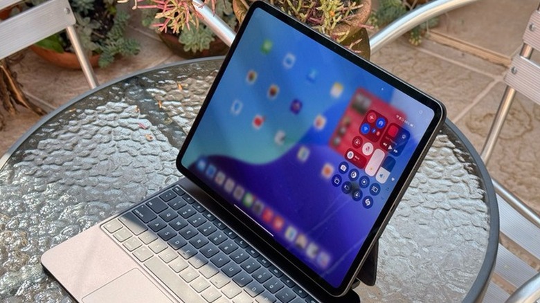 The Control Center on the iPad.