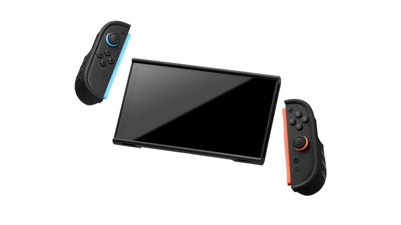 DBrand Killswitch case and Switch 2with detached Joy-Cons in front of a white background