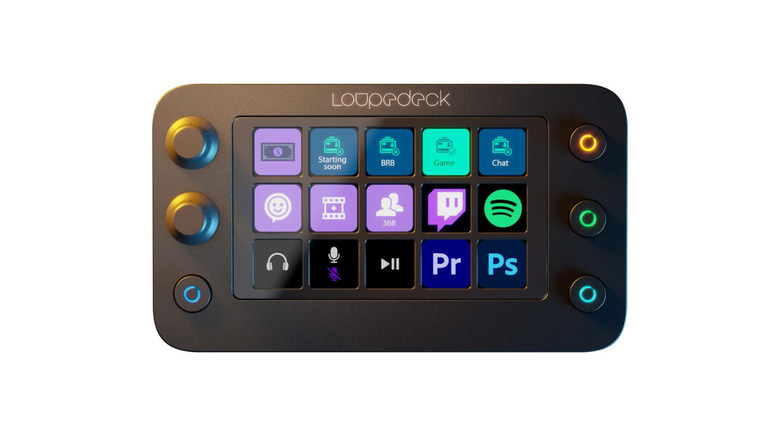 Loupedeck Live S LED Touchscreen Streaming Console