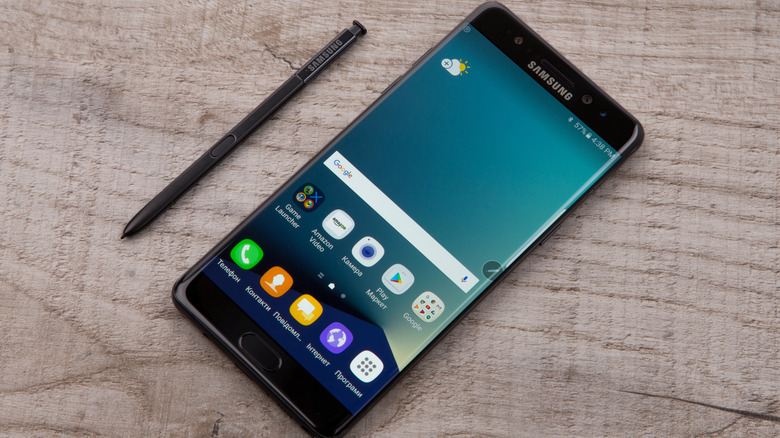Samsung Galaxy Note 7 smartphone