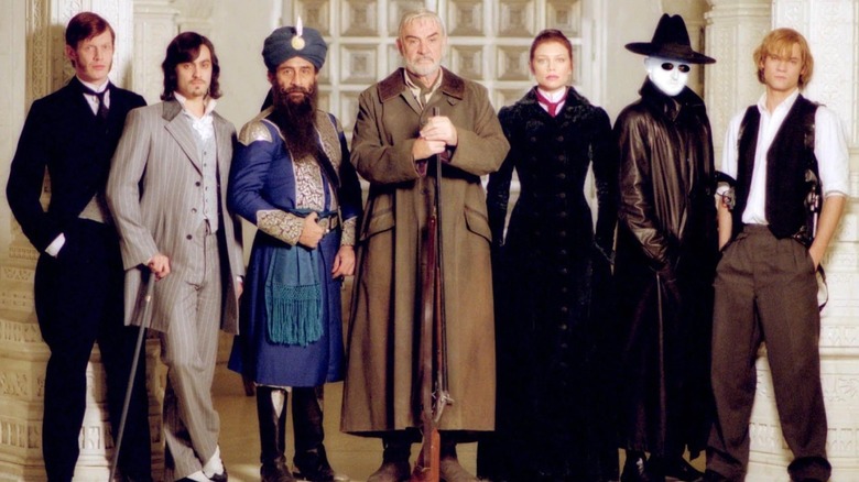 The League of Extraordinary Gentlemen in a group photo