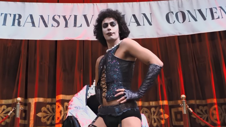 Tim Curry as Doctor Frank-N-Furter singing Sweet Transvestite in The Rocky Horror Picture Show