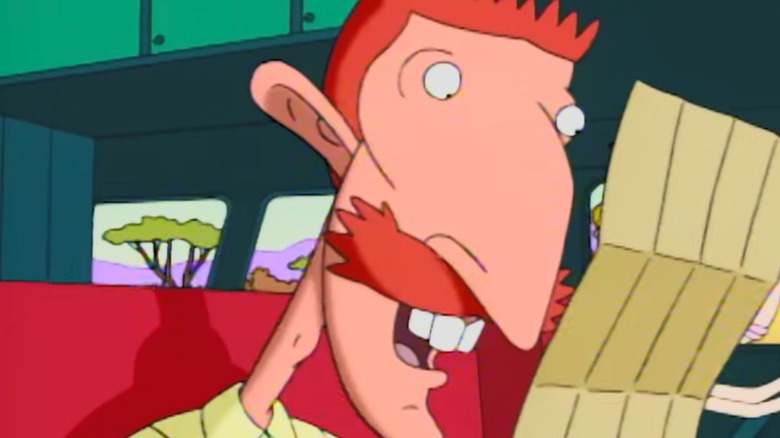 Nigel Thornberry reading a map in The Wild Thornberrys opening