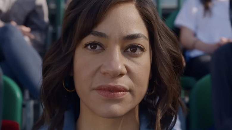 Closeup of main character from stay close