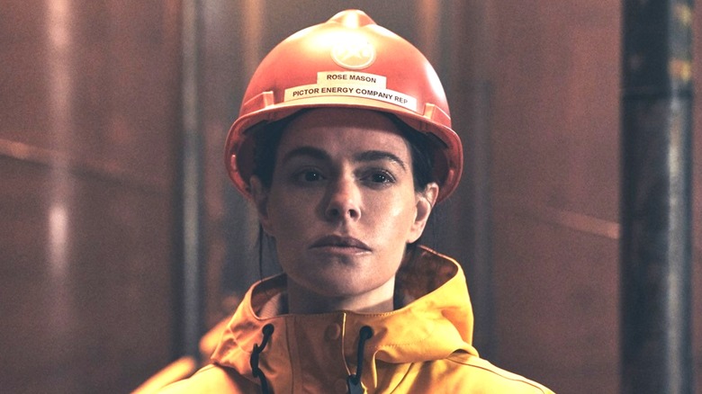 Rose frowning in "The Rig."