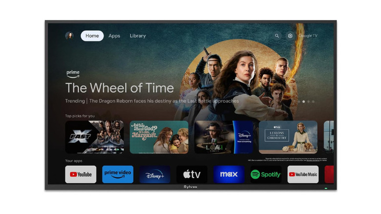 2025 Sylvox Outdoor gaming TV