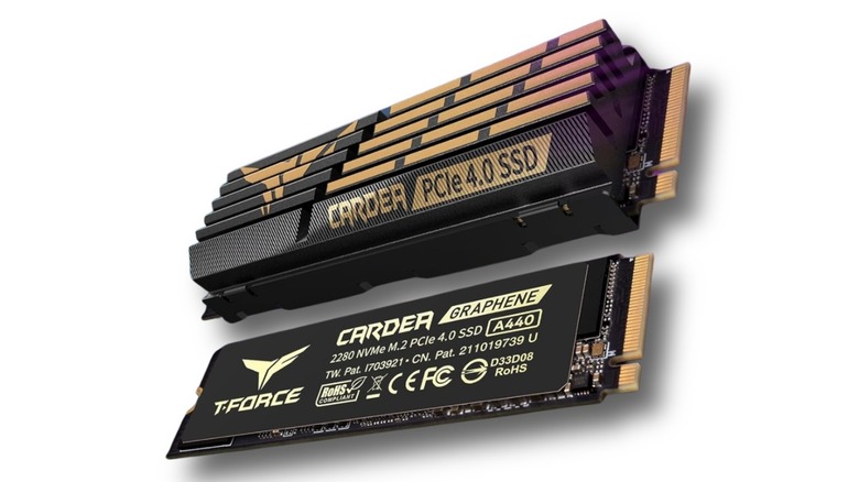 TEAMGROUP T-Force CARDEA A440 1TB on a white background