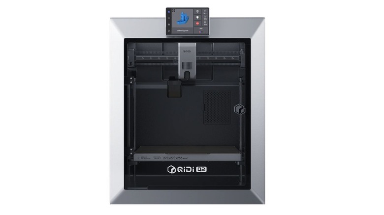 QIDI Q2 enclosed 3D printer shown from the front on a white background.