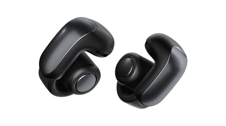 The Bose Ultra Open Earbuds against a white background
