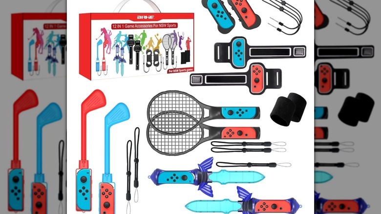 The BRHE Nintendo Switch Sports Accessories bundle.