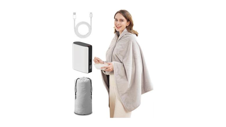 Zireot USB Heated Portable Electric Blanket