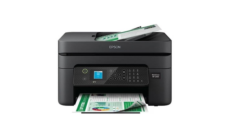 The Epson WF-2930 all-in-one printer on a white background.