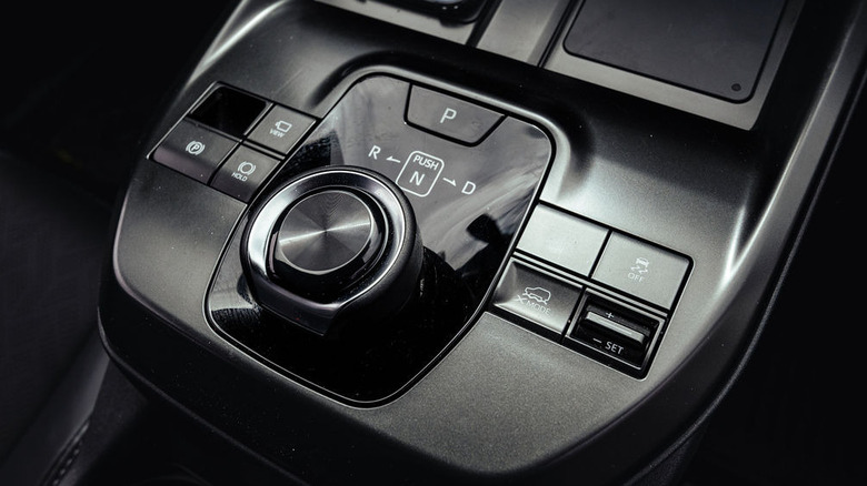 2026 Subaru Solterra console controls