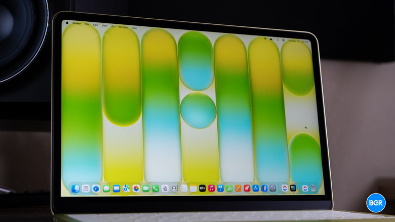 The MacBook Neo display.