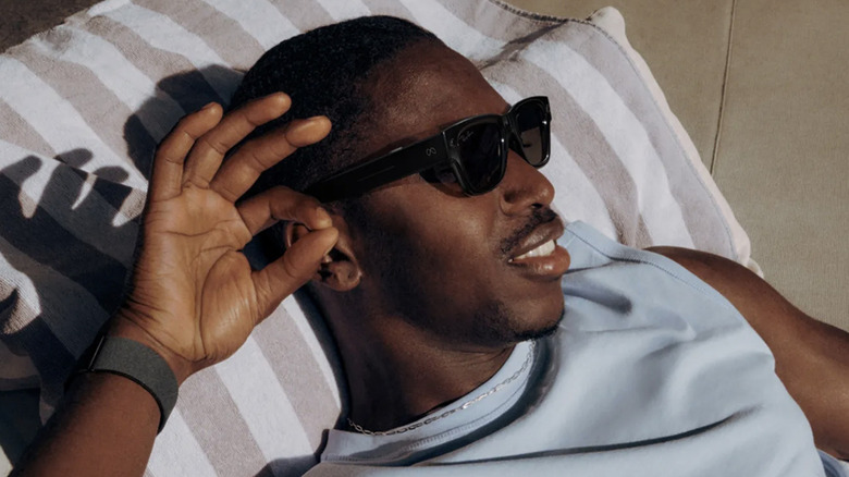 Meta's Ray-Ban Display smart glasses.