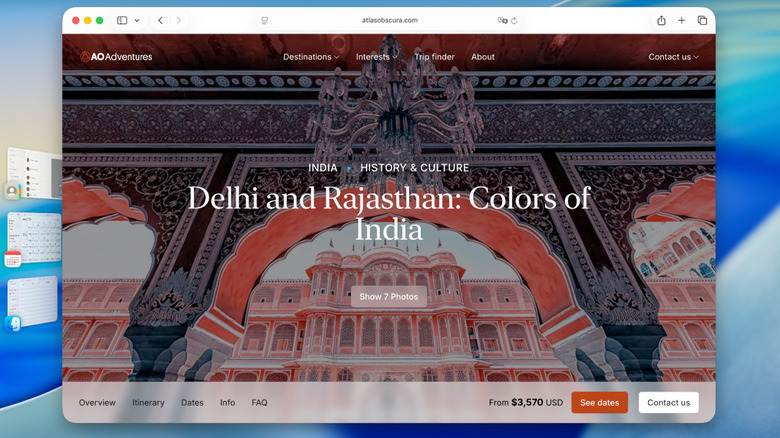 Multiple apps opened in Stage Manager mode