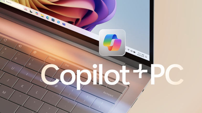Illustration of Copilot+ laptops