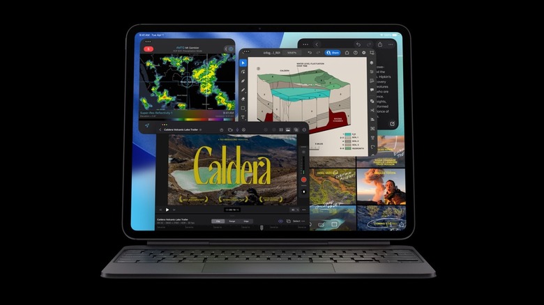 The all-new M5 iPad Pro running iPadOS 26