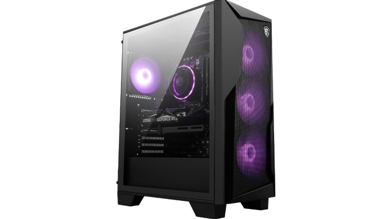 A product render of the MSI Codex R2 Gaming PC.