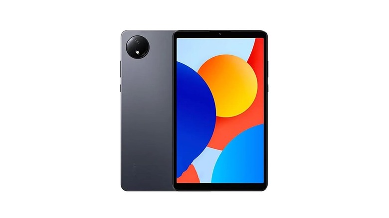 Front and back view of a Xiaomi Redmi Pad SE 8.7 Android tablet