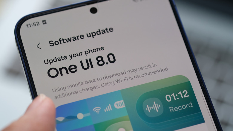 Samsung One UI update