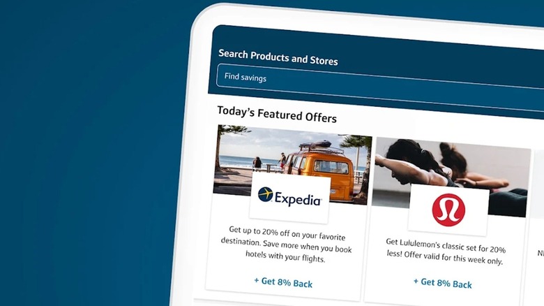The Today's Featured Offers section on the Capital One Shopping app.