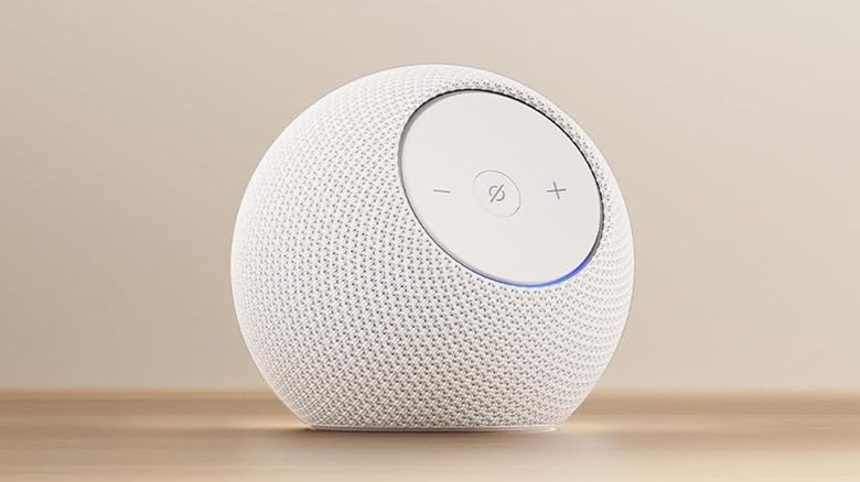 Amazon Echo Dot Max on a counter