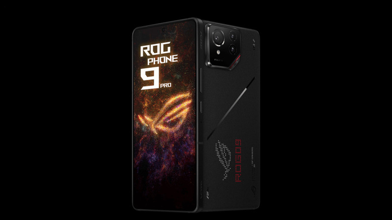 The front and back of the ASUS ROG Phone 9 Pro