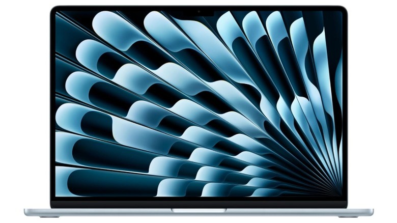 A product render of the 15-inch M5 MacBook Air.