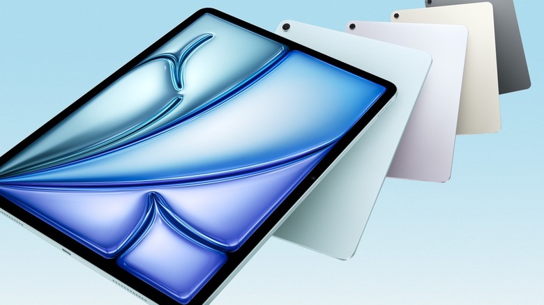Promotional image of the iPad Air M3