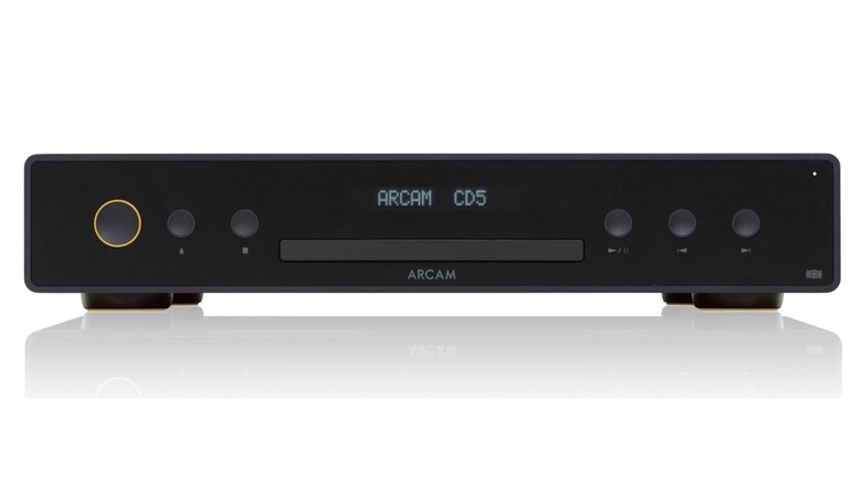 An Arcam CD5 player on a white background.