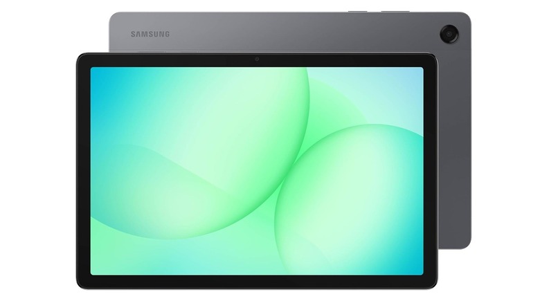 The Samsung Galaxy Tab A11+ tablet against a white background.