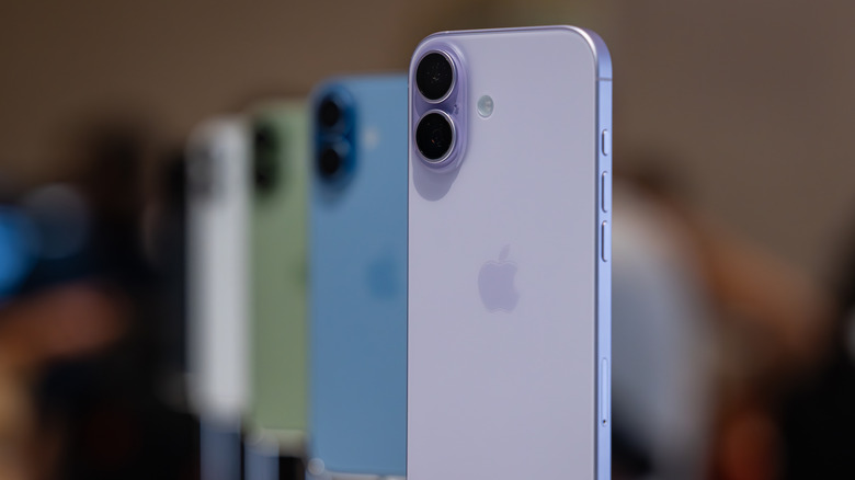 Close up of iPhone 17 camera system and rear panel