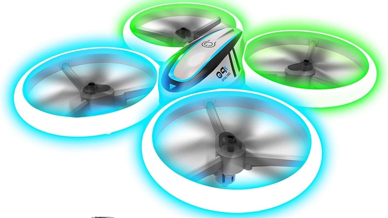 The Hasakee Q9s drone against a white background