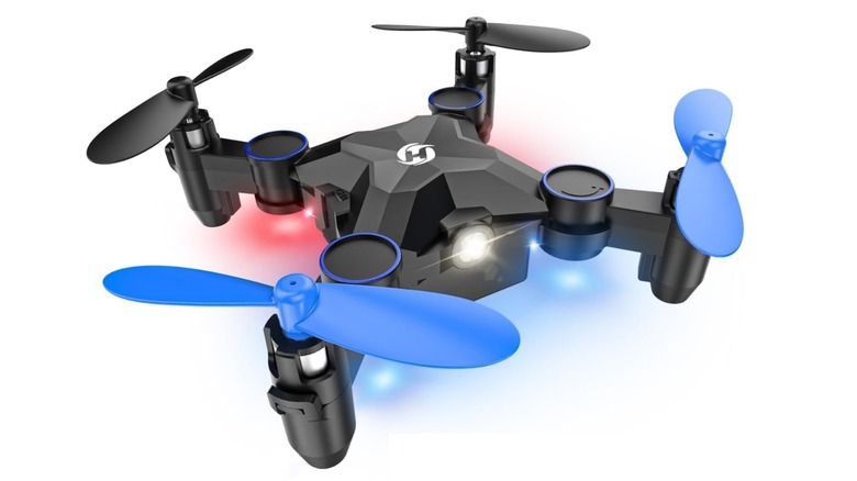 The Holy Stone HS190 drone on a white background