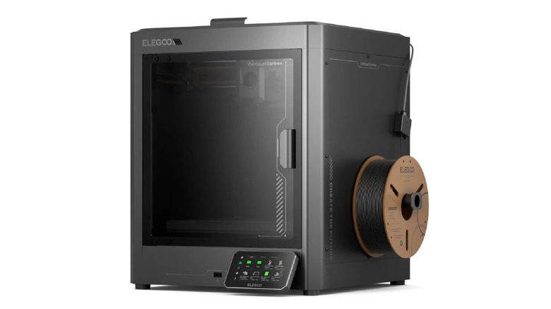 The Elegoo Centauri Carbon on a white background