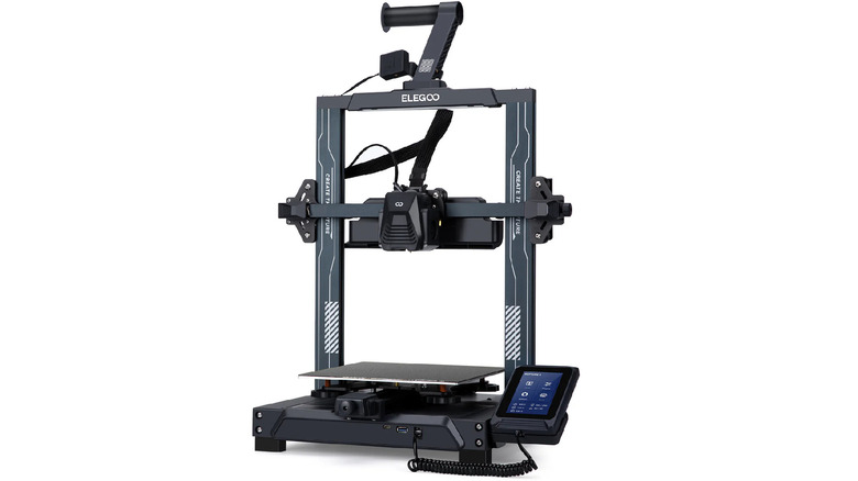 The Elegoo Neptune 4 on a white background