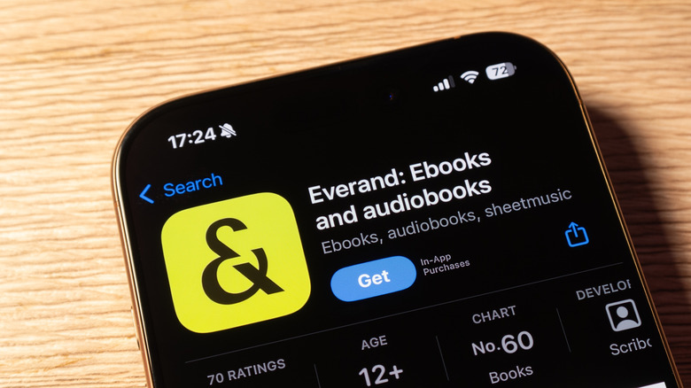 The Everand app on the App Store, on an iPhone screen.