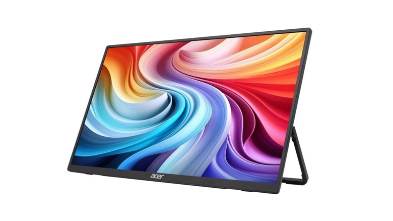The Acer 15.6-inch PM161Q portable monitor on a white background.